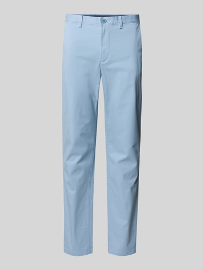 Tommy Hilfiger Straight fit chino van katoenmix Blauw gemêleerd - 2