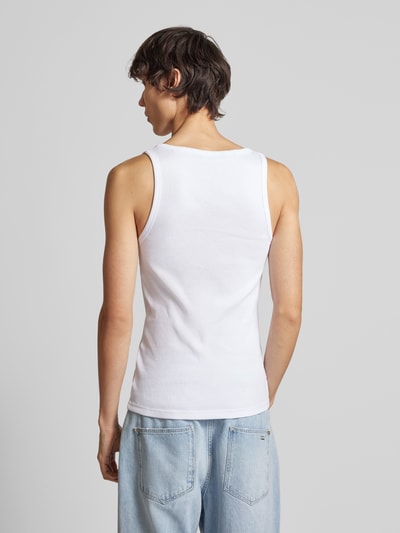 REVIEW Tanktop in Ripp-Optik Weiss 5