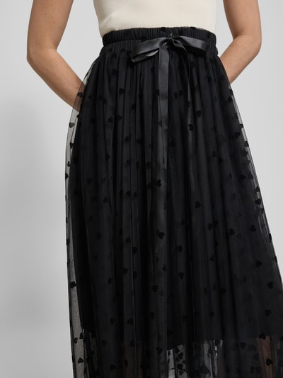 miss goodlife Maxirock mit blickdichtem Unterrock BLACK 3