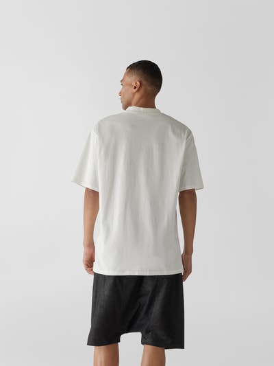 HAN Kjobenhavn T-Shirt mit Rundhalsausschnitt Offwhite 5