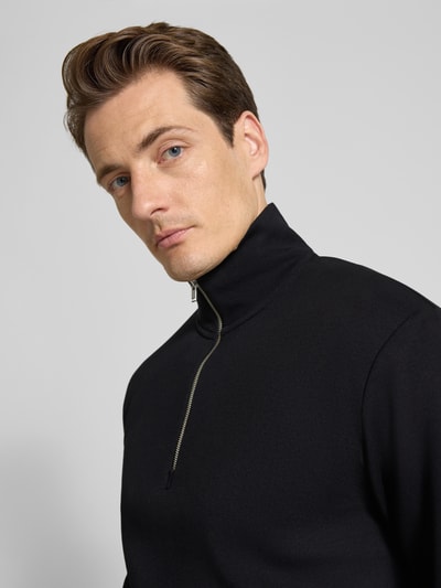 SELECTED HOMME Regular Fit Sweatshirt aus Viskose-Mix Modell 'EMANUEL' Black 3