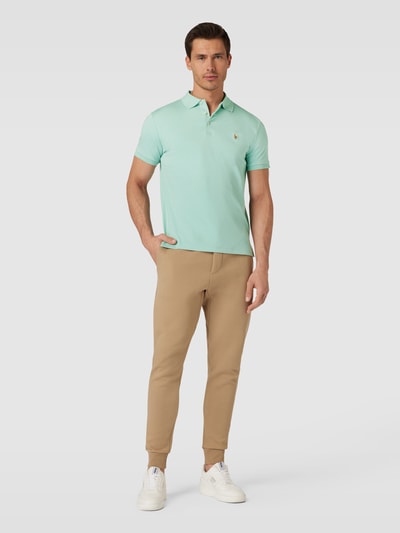 Polo Ralph Lauren Regular fit poloshirt met logostitching Turquoise - 1