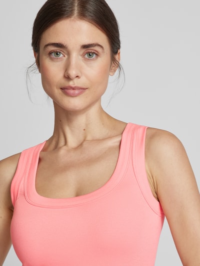 Marc Cain Tanktop in Ripp-Optik Pink 3