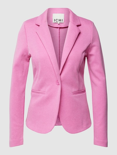 ICHI Blazer mit Reverskragen und Strukturmuster Modell 'KATE' Pink 2