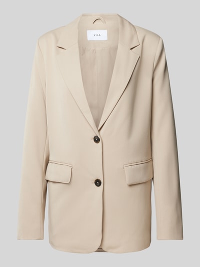 Vila Blazer mit Pattentaschen Modell 'VARONE' Beige 2