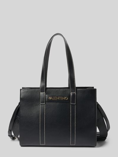 Produktfoto, Handtasche in Leder-Optik Modell 'Aury' von VALENTINO BAGS mit Logo-Detail, Hauptfach mit Reißverschluss, Schulterriemen, 35x27x13 cm