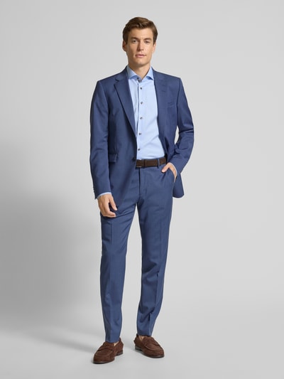 Tiger of Sweden Colbert met paspelzak op de borst, model 'Justin' Koningsblauw - 1