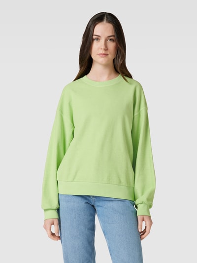 Esprit Sweatshirt met structuurmotief Lichtgroen - 4