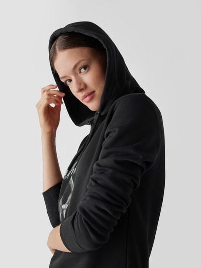 Rabanne Hoodie mit Print Black 3