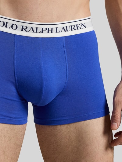 Polo Ralph Lauren Underwear Trunks aus Baumwoll-Mix Modell 'CLSSIC TRUNK-3 PACK' Bleu 2
