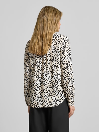 s.Oliver RED LABEL Regular Fit Bluse aus reiner Viskose Offwhite 5