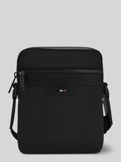 BOSS Schoudertas met labeldetails model 'RAY' Zwart - 2