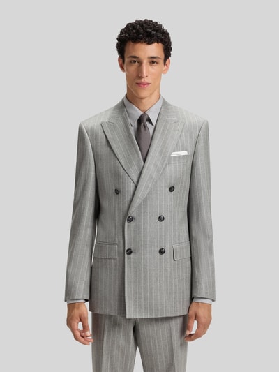 BOSS Regular fit colbert van zuivere scheerwol Lichtgrijs - 4