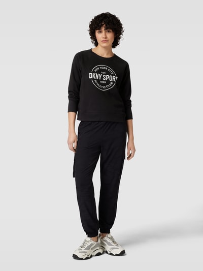 DKNY PERFORMANCE Sweatshirt mit Rundhalsausschnitt Black 1