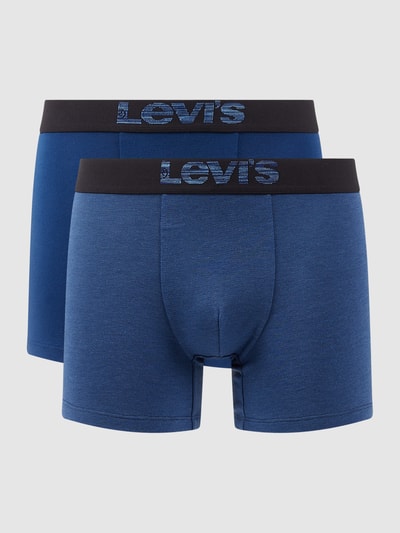 Levi's® Trunks mit Label-Stitching Dunkelblau 1