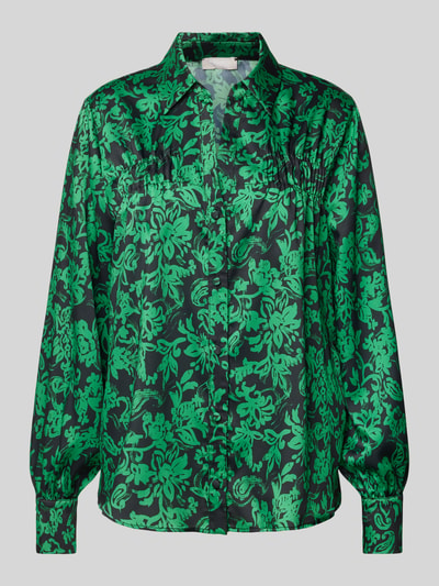 Liu Jo White Regular fit blouse met platte kraag Groen - 2