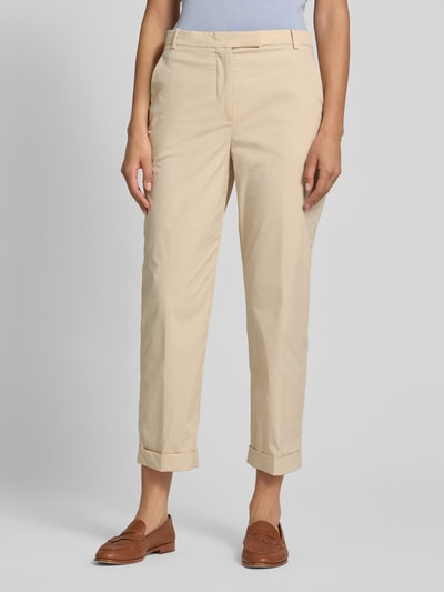 Tommy Hilfiger Slim fit chino van katoenmix Zand - 4