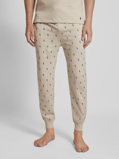 Polo Ralph Lauren Underwear Sweatpants mit gerippte Abschlüsse Sand 4