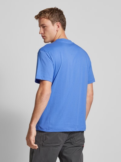 Tom Tailor Denim Relaxed Fit T-Shirt mit Label-Print Blau 5