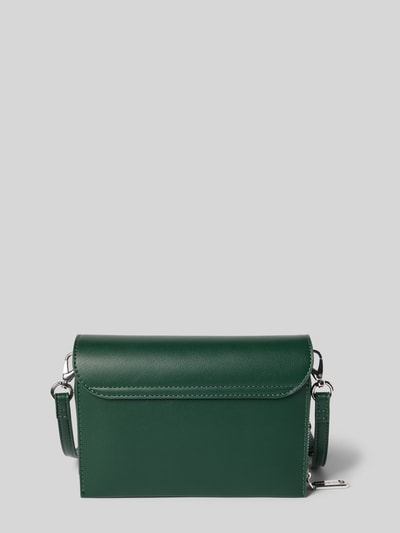 VALENTINO BAGS Handtasche mit Label-Applikation Modell 'EMBER' Dunkelgruen 3