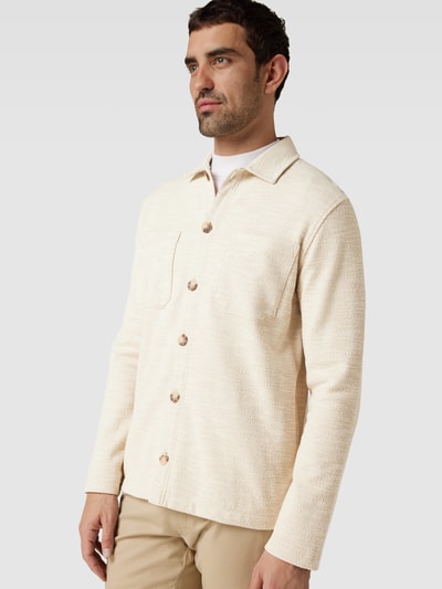 Cinque Overshirt met borstzakken, model 'Mats' Offwhite - 3