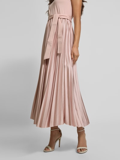 Weekend Max Mara Ausgestelltes Midikleid mit Lyocell-Viskose-Anteil Modell 'SAMUELE' Hellrosa 3