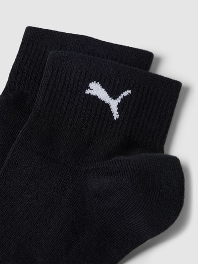 Puma Socken mit Logo-Print im 2er-Pack Black 2