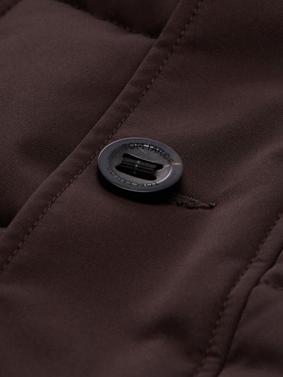 Tom Tailor Funktionsjacke mit Daunen-Steppung Dunkelbraun 6