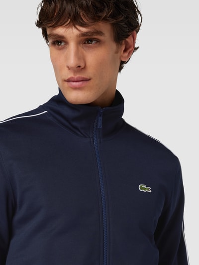 Lacoste Sweatjacke mit Label-Detail (marine) online kaufen 