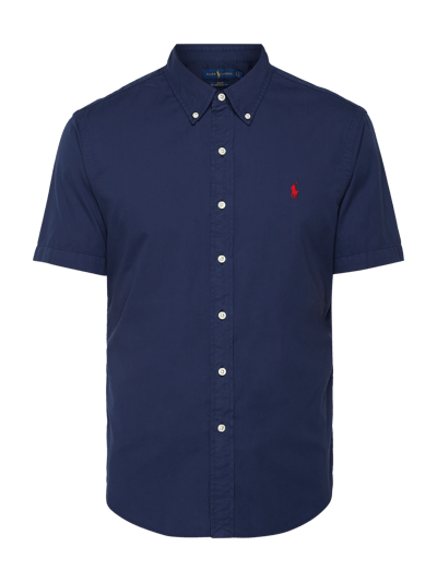 Polo Ralph Lauren Koszula casualowa o kroju slim fit z bawełny Granatowy 2