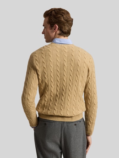 Polo Ralph Lauren Regular Fit Pullover aus Woll-Kaschmir-Mix Camel 5