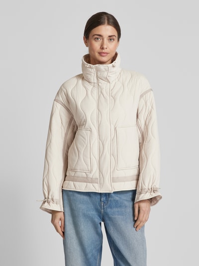 Jake*s Casual Steppjacke mit Eingrifftaschen Offwhite 4