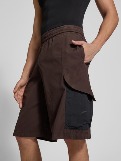 A-COLD-WALL Cargoshorts mit elastischem Bund Mittelbraun 3