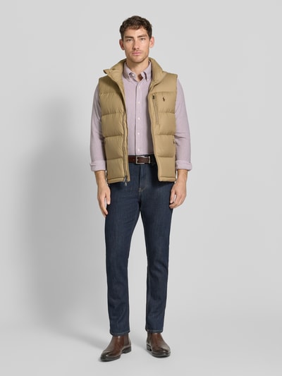 Polo Ralph Lauren Freizeithemd mit Knopfleiste Bordeaux 1