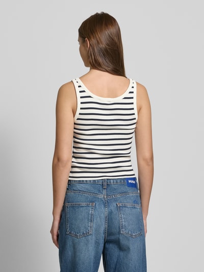 Tommy Jeans Top met bandjes en labelstitching Ecru - 5