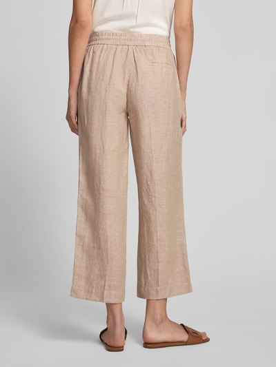 OPUS Spodnie materiałowe o skróconym kroju model ‘Maikito’ Beżowy 5