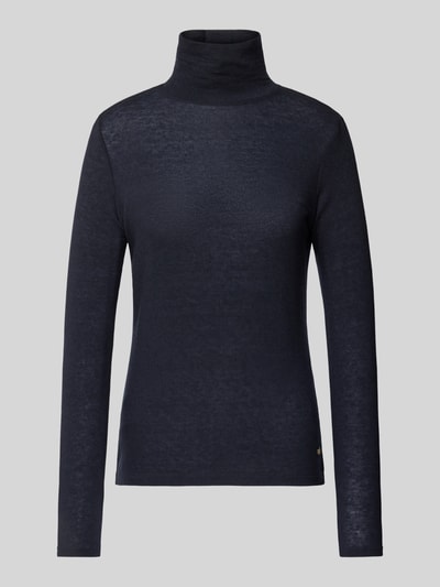 Windsor Longsleeve mit Stehkragen Marine 2