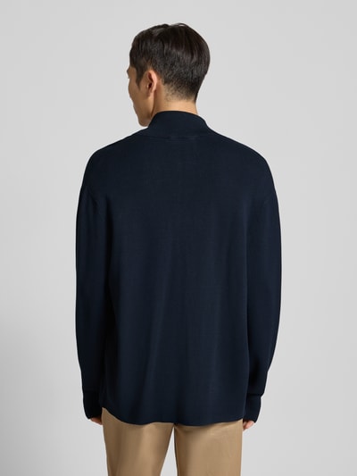 SELECTED HOMME Relaxed Fit Strickjacke aus Viskose-Mix Modell 'TELLER' Dunkelblau 5