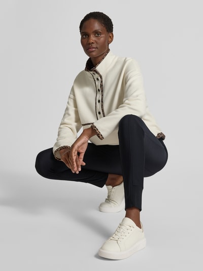 Marc Cain Leggings mit elastischem Logo-Bund Black 3