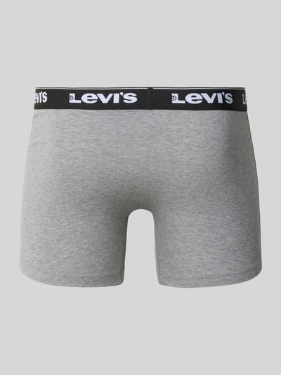 Levi's® Boxershort met band met label in een set van 3 stuks Middengrijs - 3