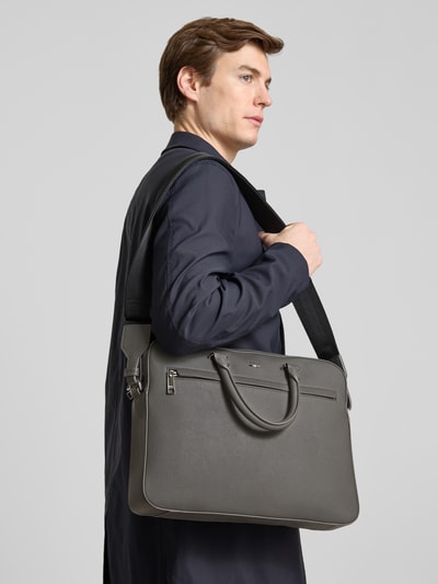 BOSS Laptoptasche mit Vorfach Modell 'Ray' Graphit 1