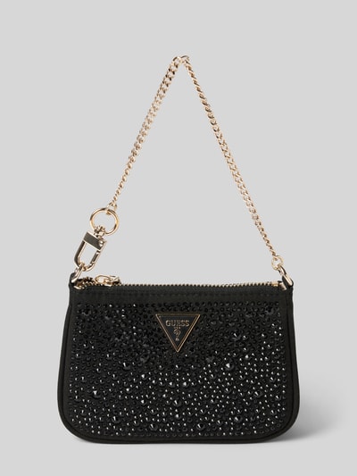 Guess Handtas met siersteentjes, model 'DAILY POUCH' Zwart - 2