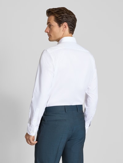 Christian Berg Men Regular fit zakelijk overhemd met kentkraag Wit - 5