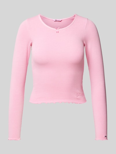 Tommy Jeans Longsleeve mit Schleifen-Detail Pink 2