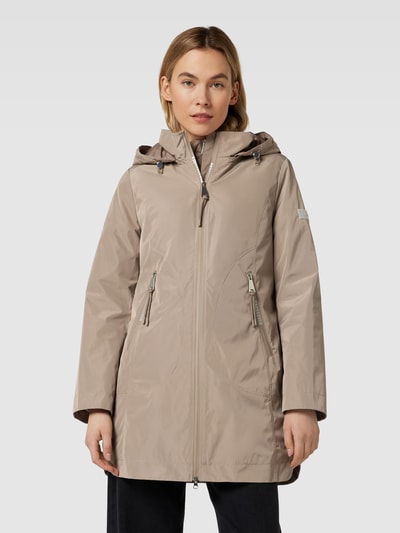 Betty Barclay Parka met labeldetail Taupe - 4