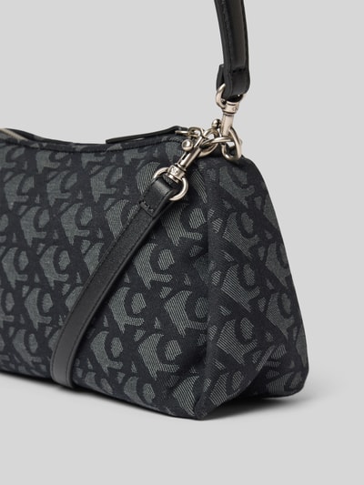 CK Calvin Klein Torebka z detalem z logo Czarny 3