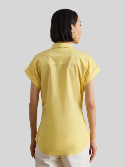 Lauren Ralph Lauren Regular Fit Bluse aus Baumwoll-Mix GELB 5