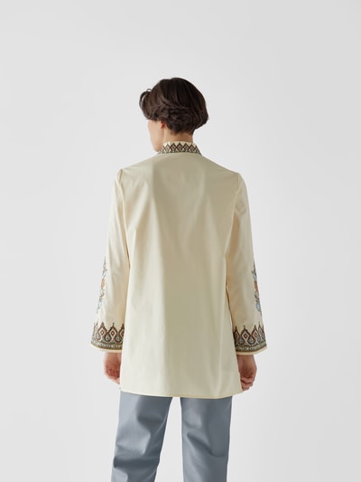 Tory Burch Bluse mit Zierstickerei Beige 5