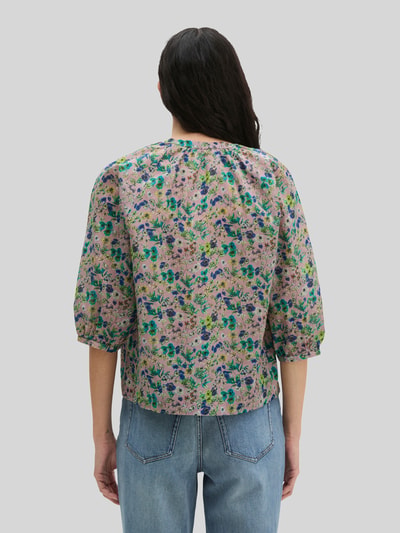 Marc O'Polo Relaxed Fit Bluse aus reiner Baumwolle Rosa 5