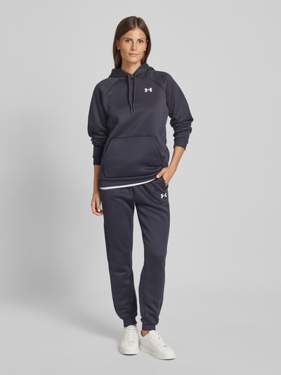 Under Armour Regular Fit Sweatpants mit Logo-Print Black 1